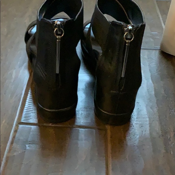 French Connection black platform sandals - Picture 2 of 4